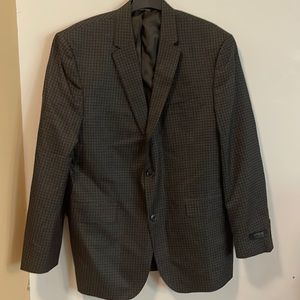 Mondo Dimarco Mens Suit Blazer Coat New 42 black Grey $150